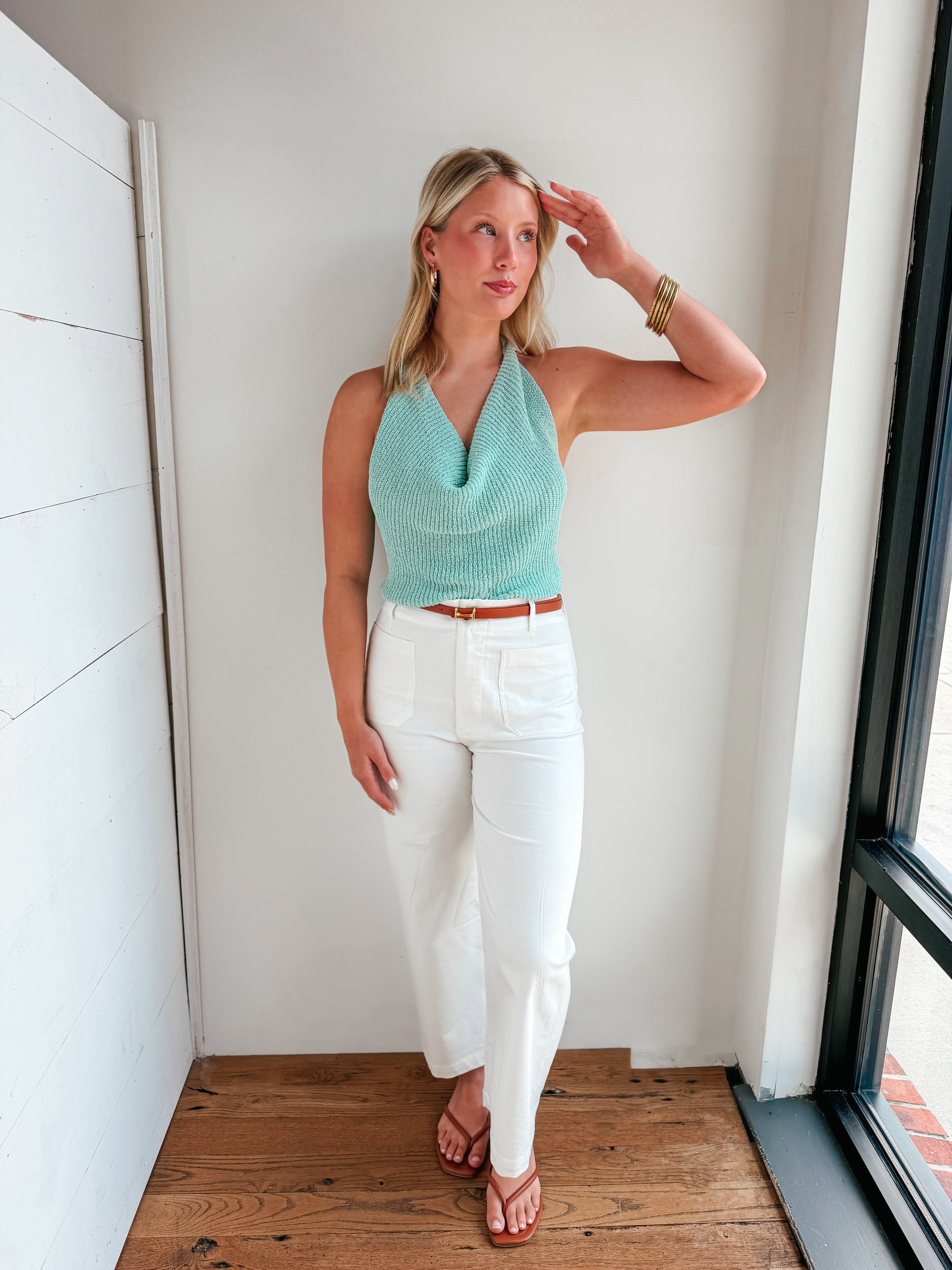 Sky Halter Top