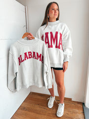 Reversible Mock Neck Sweatshirt