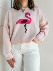 Flamingo Feels Sweater