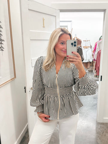 Betsy Stripe Top