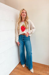 Strawberry Sweetheart Sweater
