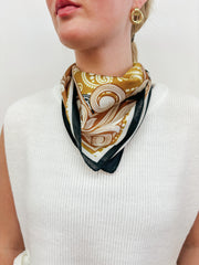 The Golden Paisley Scarf