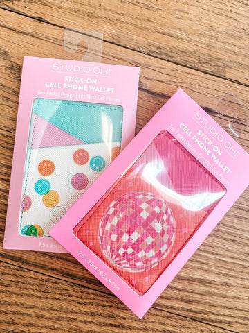 Stick On Cellphone Wallet