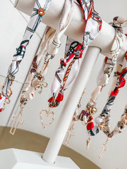 Finding You Scarf Charm Necklace