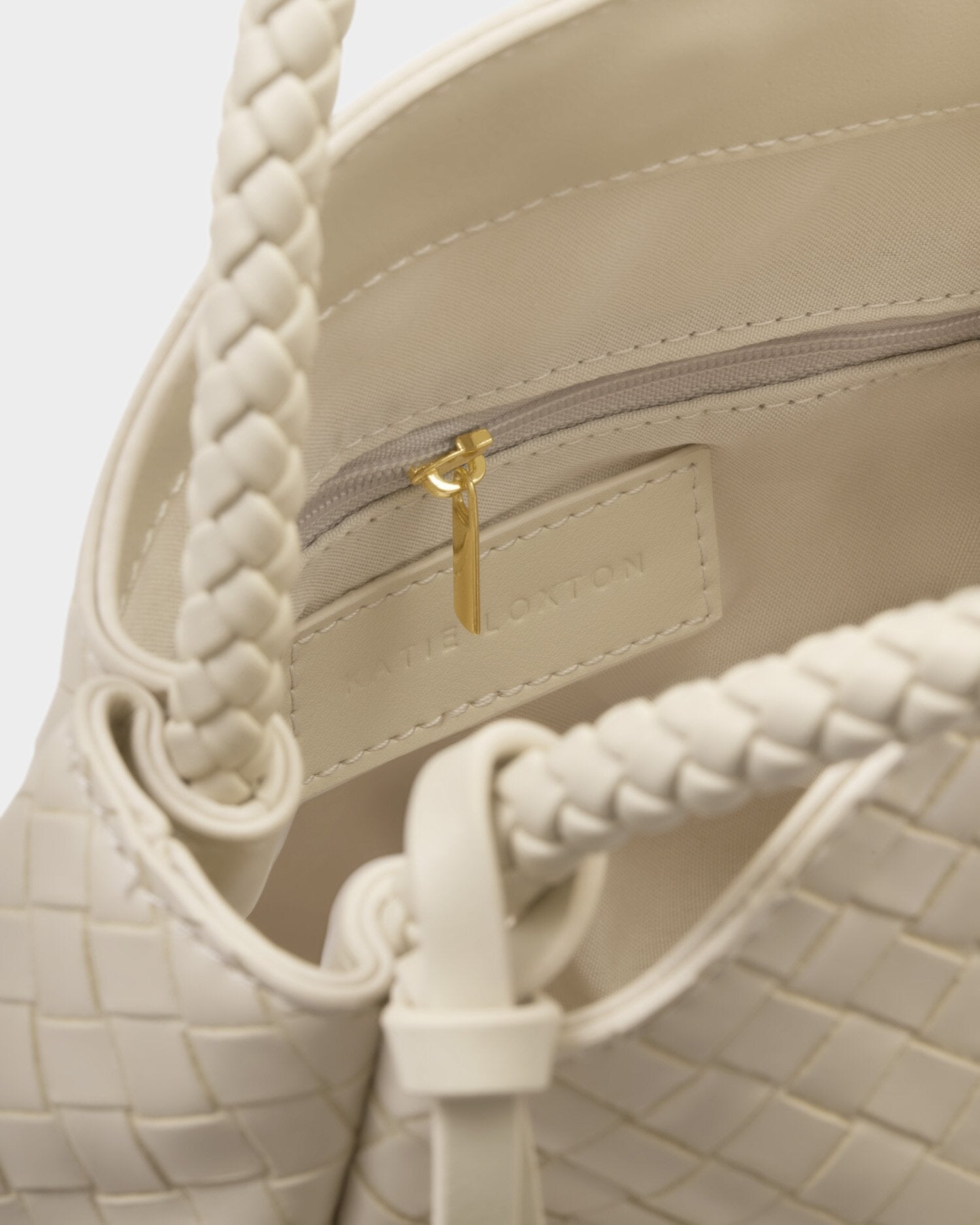 Katie Loxton Nova Woven Texture Top Handle Bag