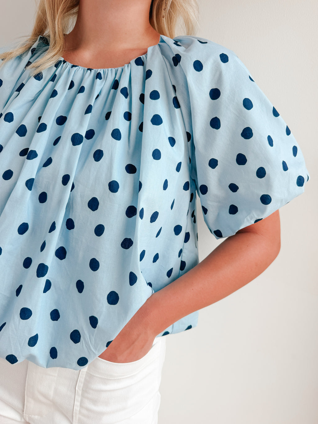Skylar Polka Top