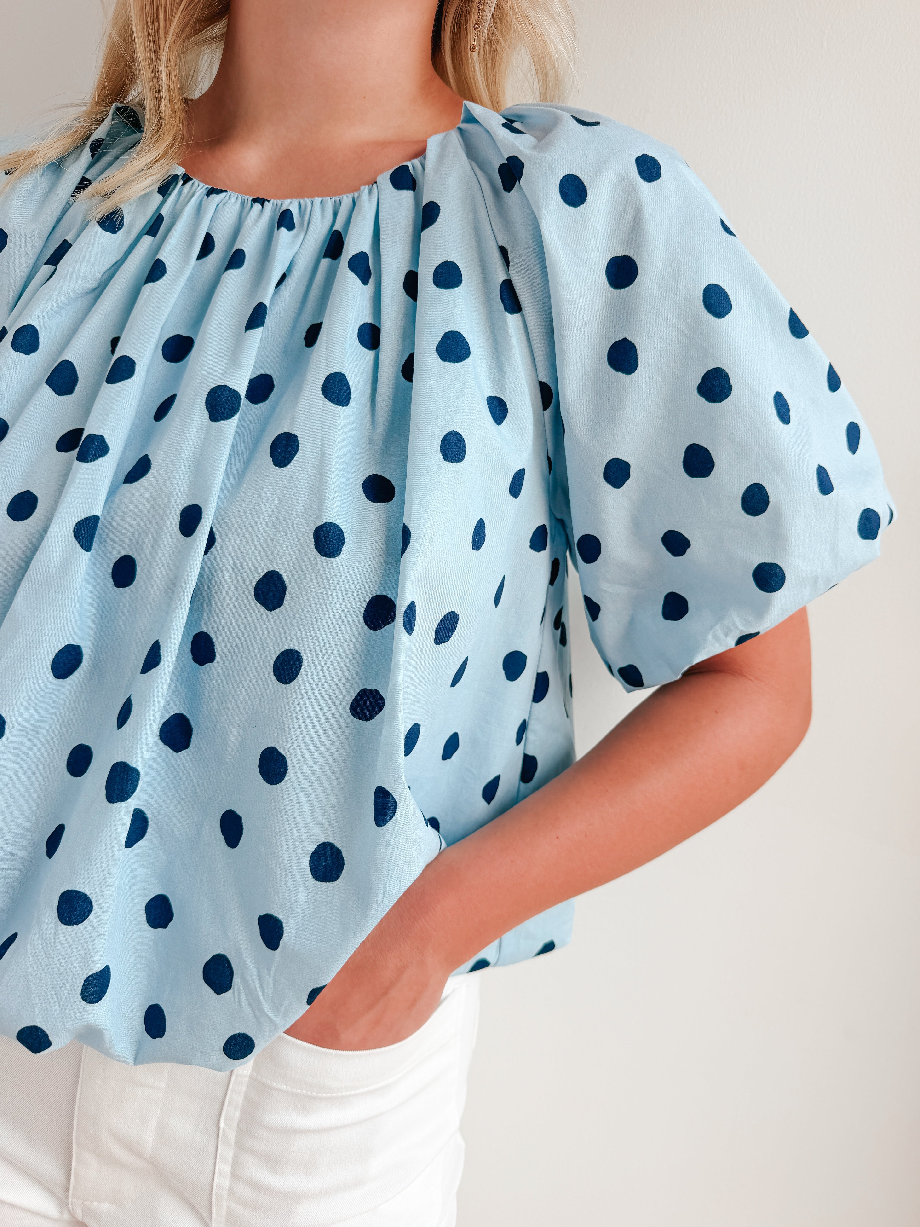 Skylar Polka Top