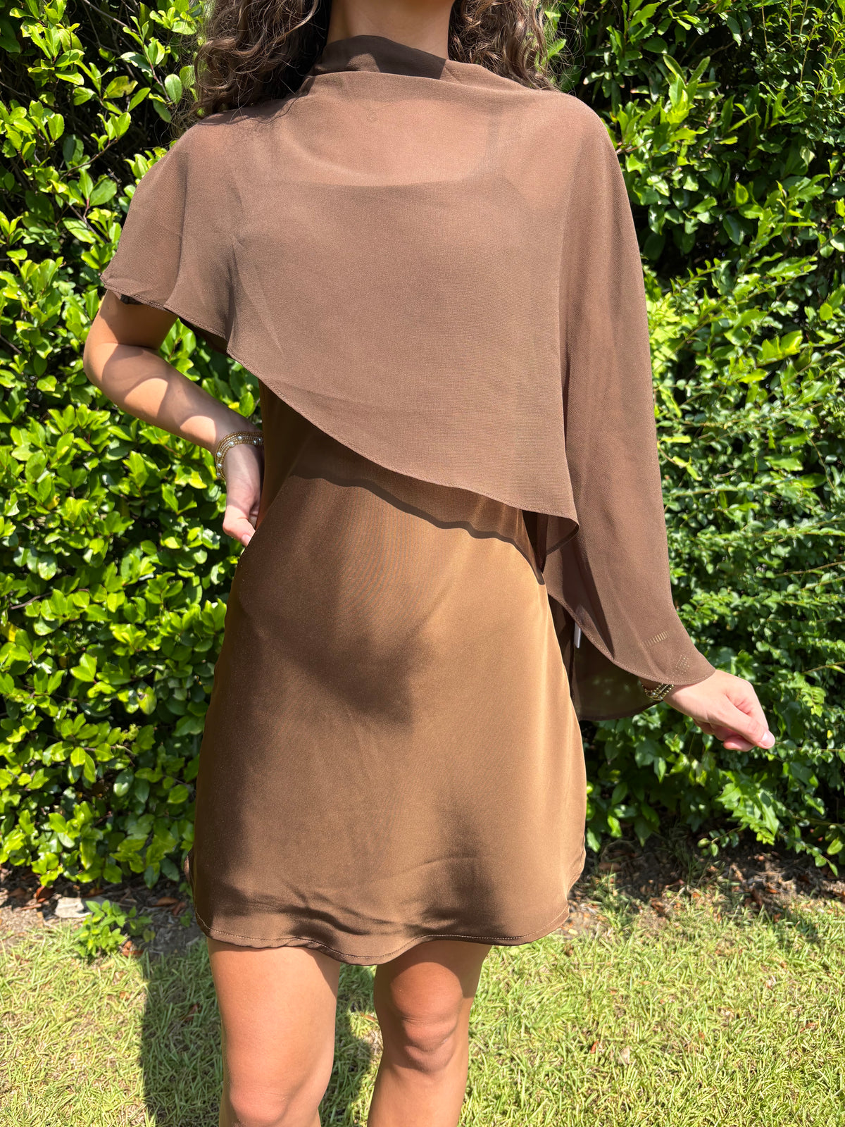 Chocolate Waterfall Dress