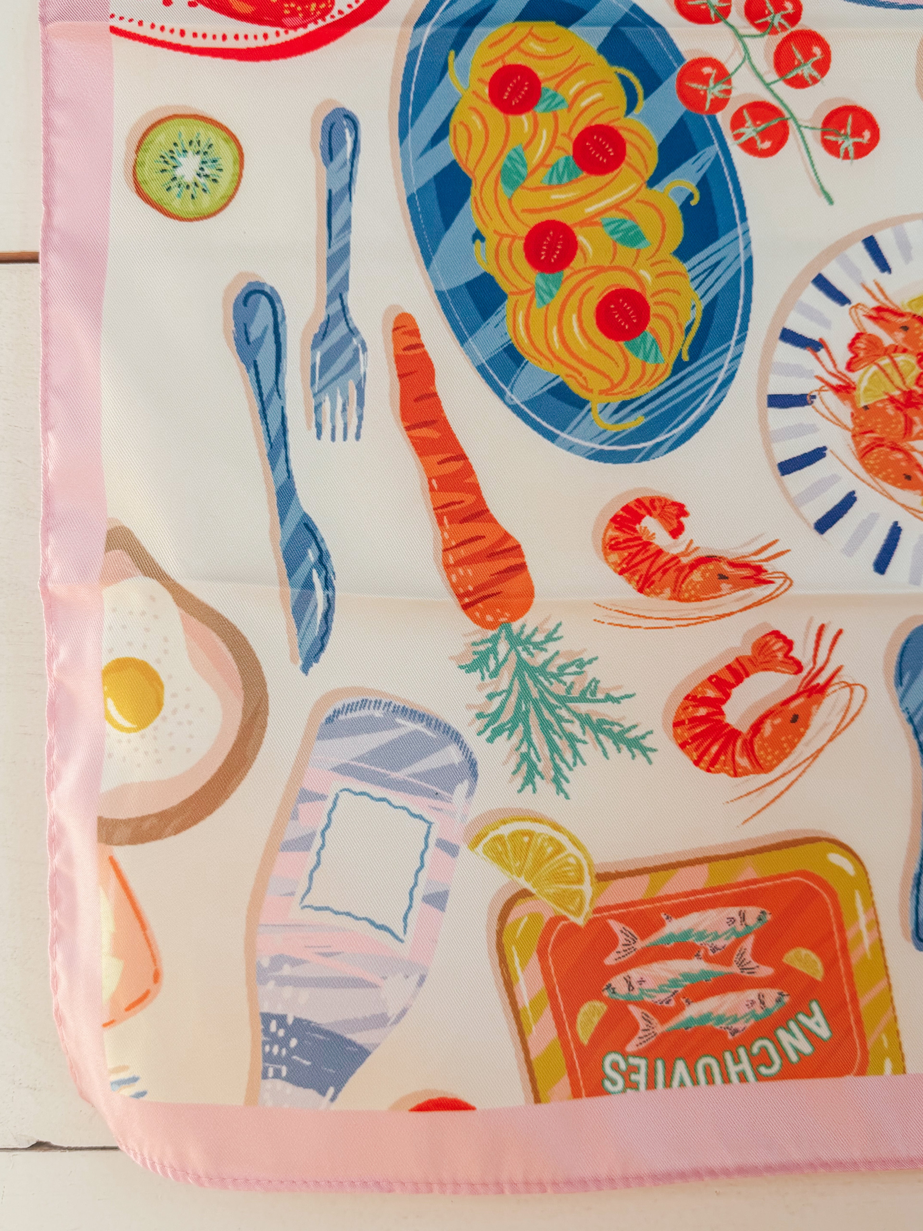 Beachside Picnic Scarf