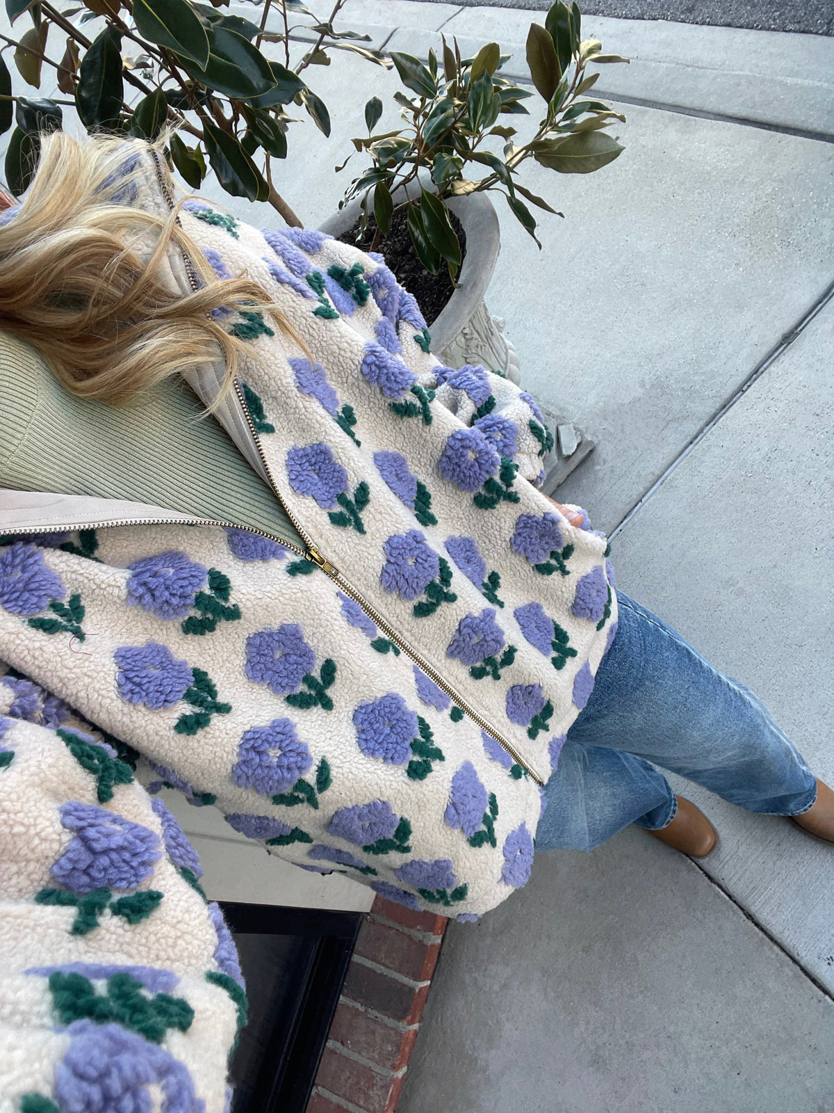 Flower Field Fleece Jacket