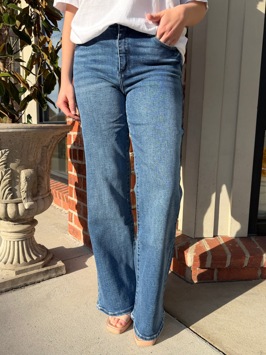 The Ophelia Wide Leg Denim
