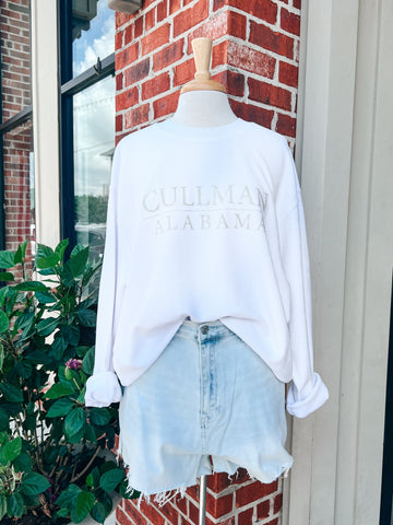 Cullman Alabama Ribbed Sweatshirt