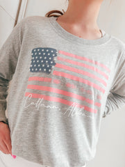 Cullman, Alabama Flag Long Sleeve