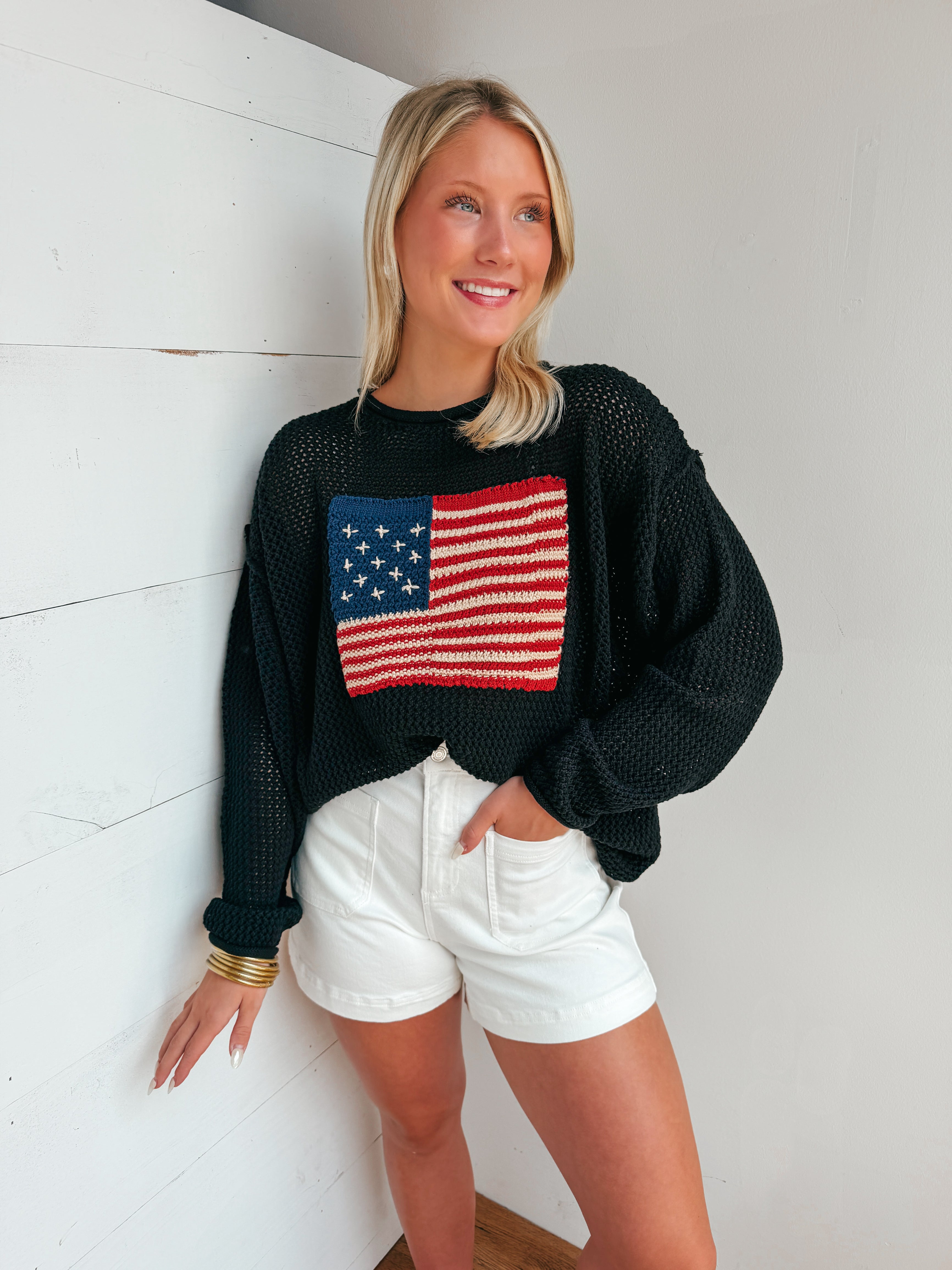 Freedom Flag Sweater