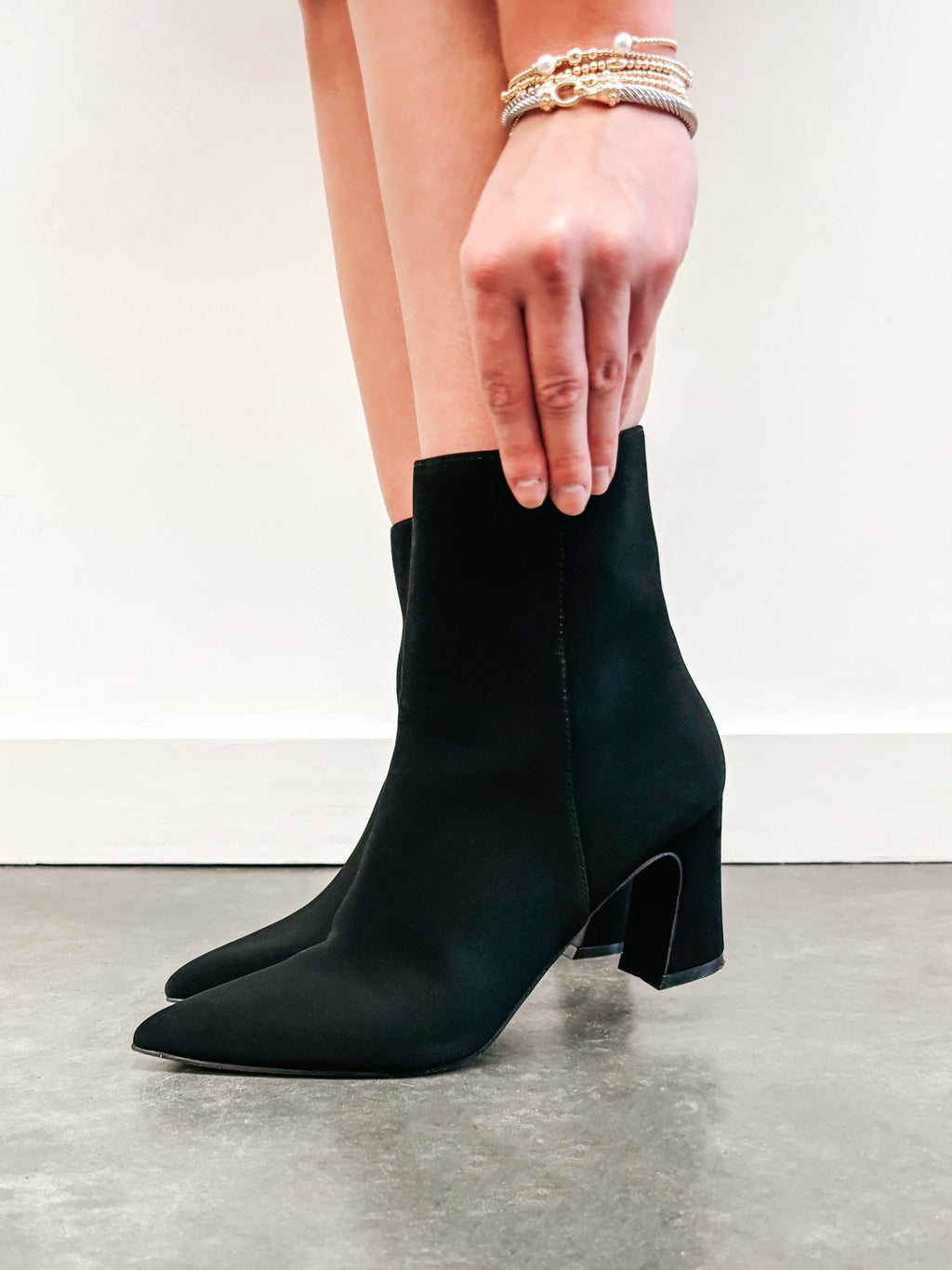Gaia Heeled Booties