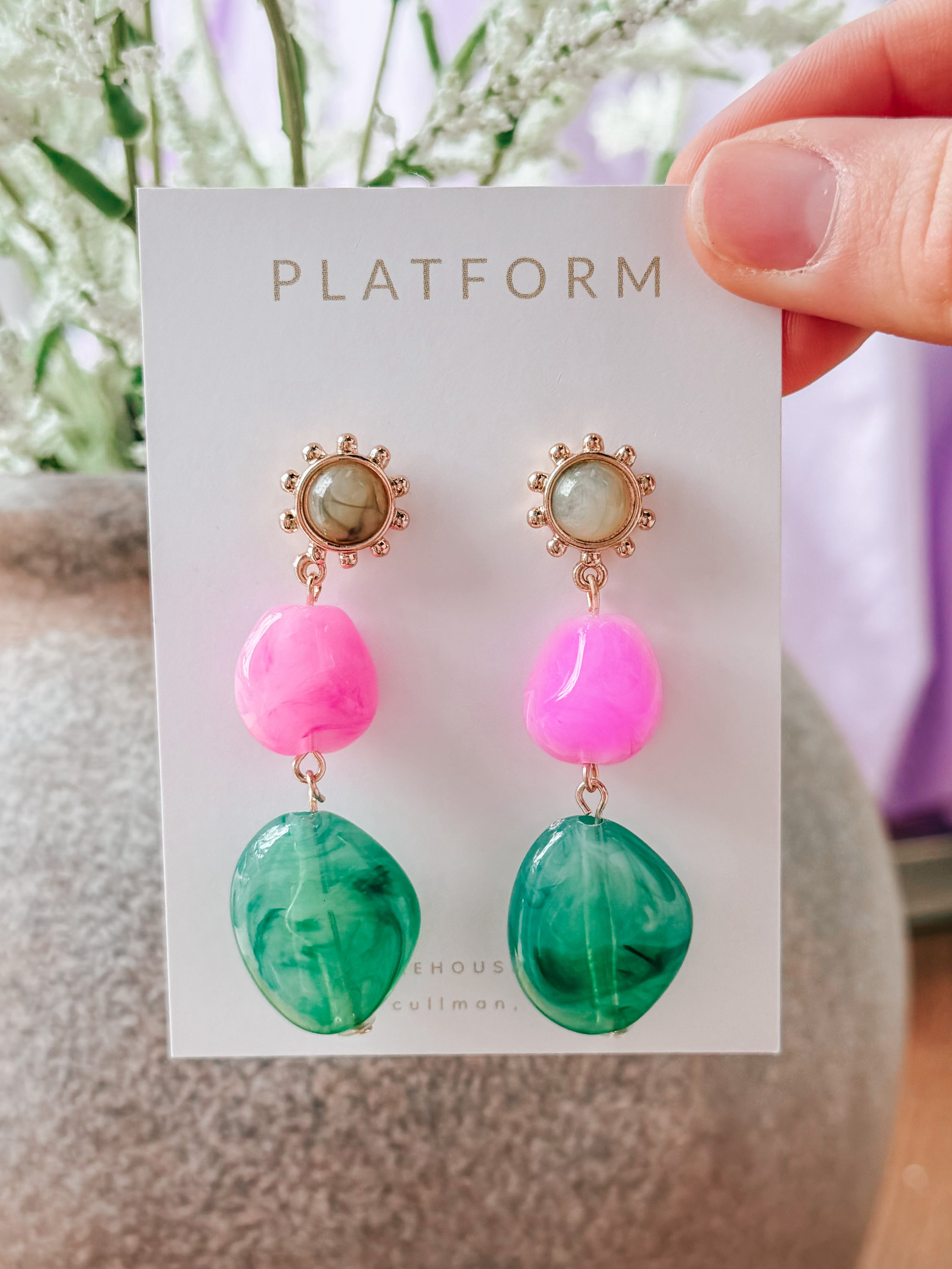 Fairy Garden Earring