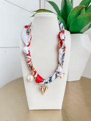 Finding You Scarf Charm Necklace