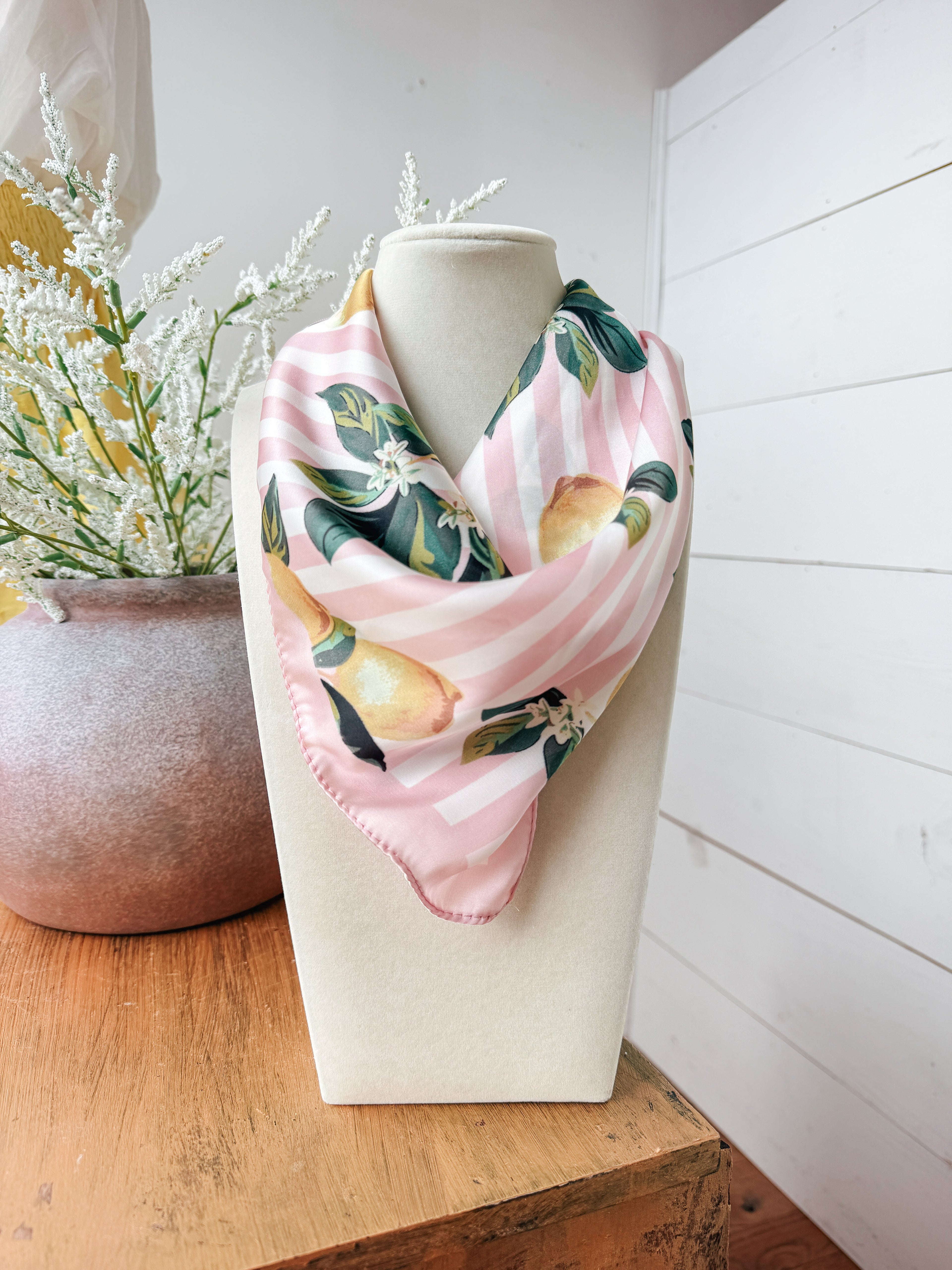 Blush & Citrus Scarf