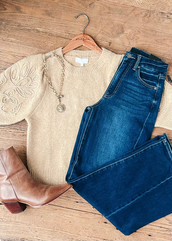 Harvest Stitch Detail Sweater