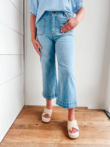 Stevie Wide Leg Jeans