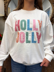 Holly Jolly Patchwork Pullover