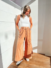 Alexandria Plus Sized Flower Pants