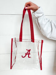 Alabama Clear Stadium Tote