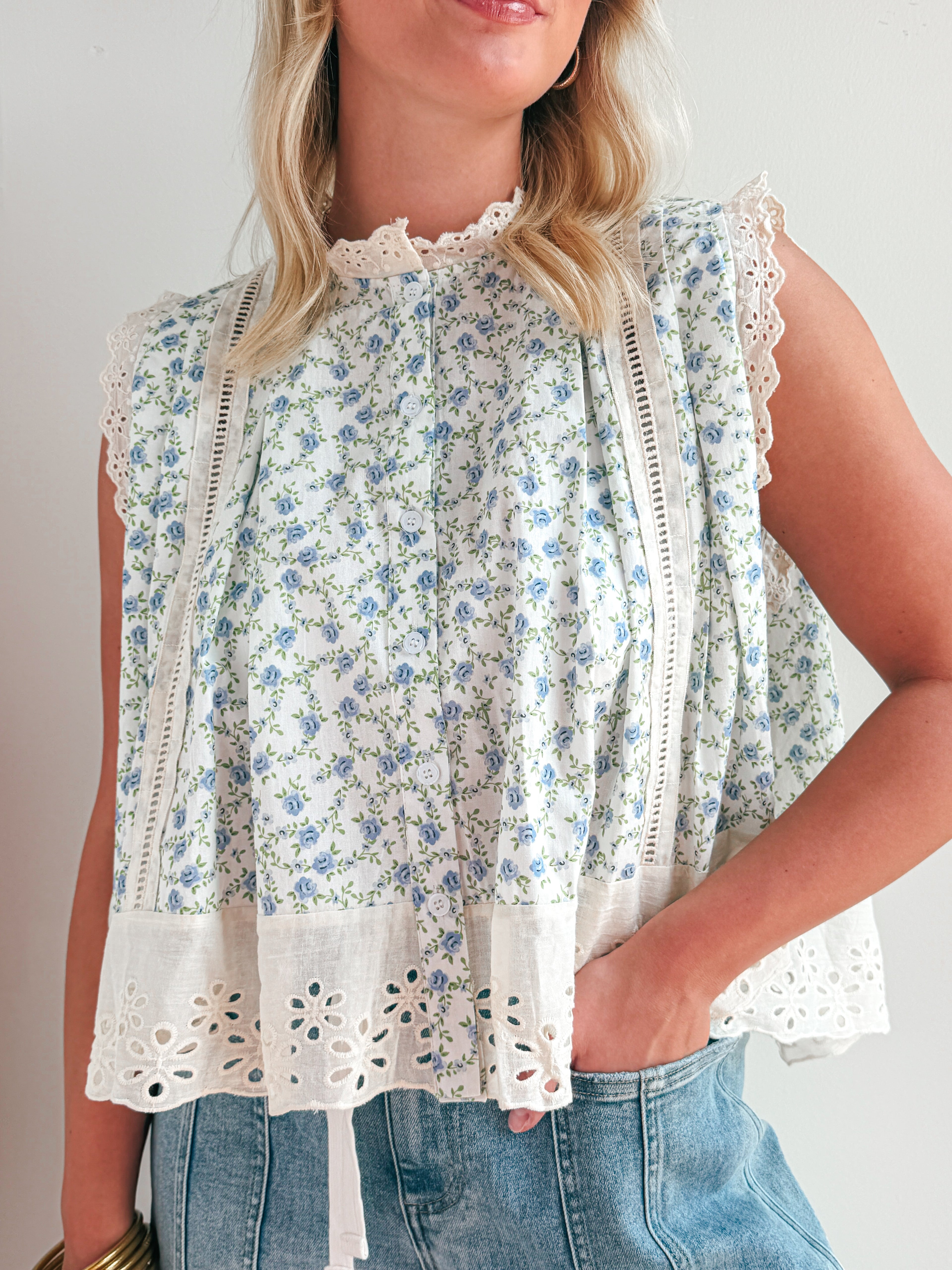 Coastal Garden Blouse