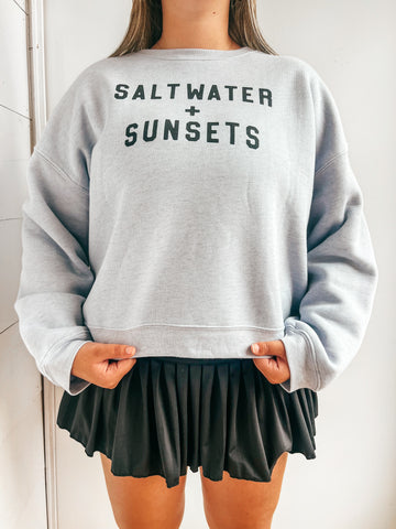 Salt Water + Sunsets