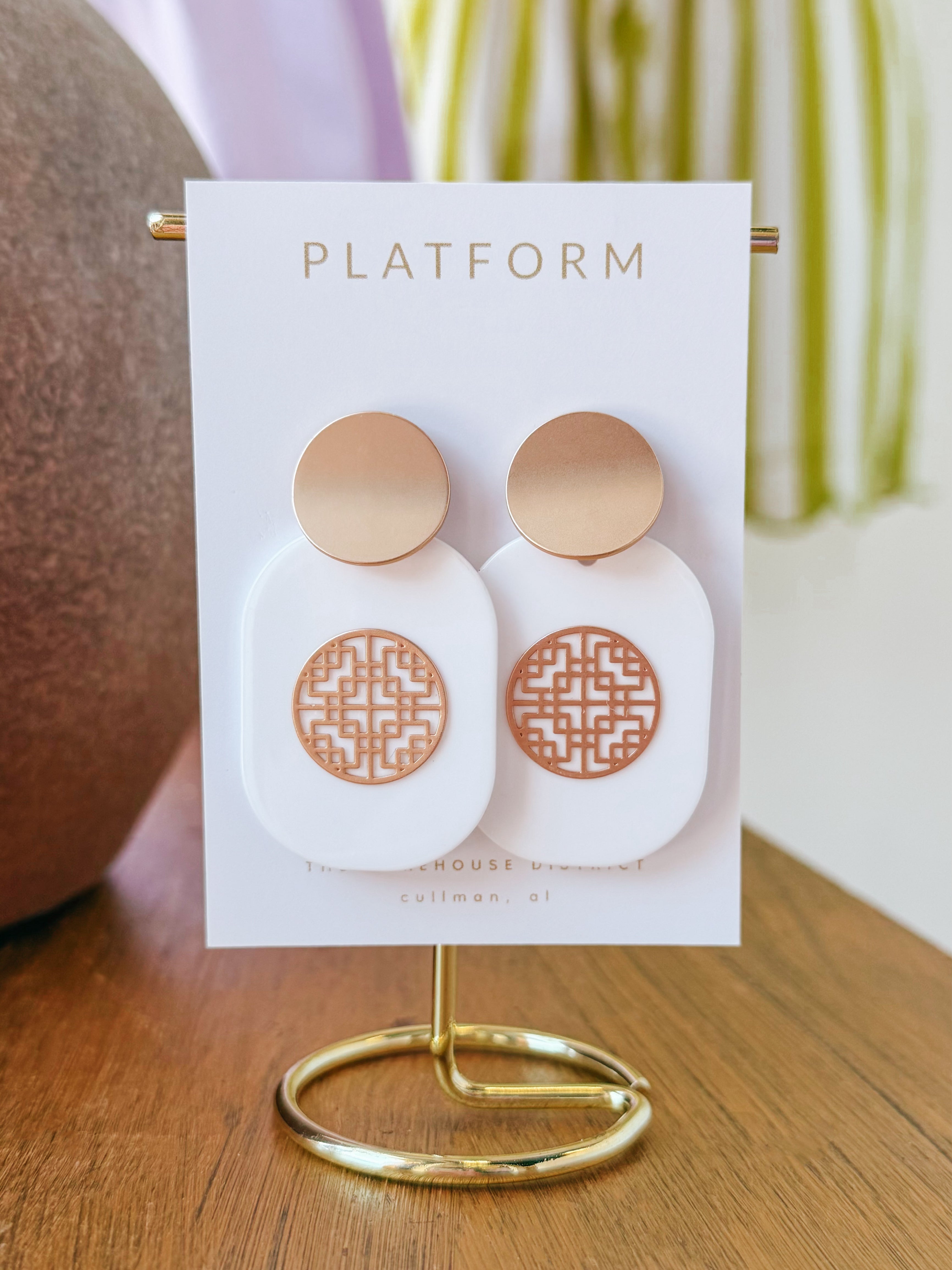 Golden Bloom Earrings