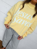 Jesus Saves MockNeck