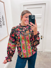 The Sienna Floral Blouse