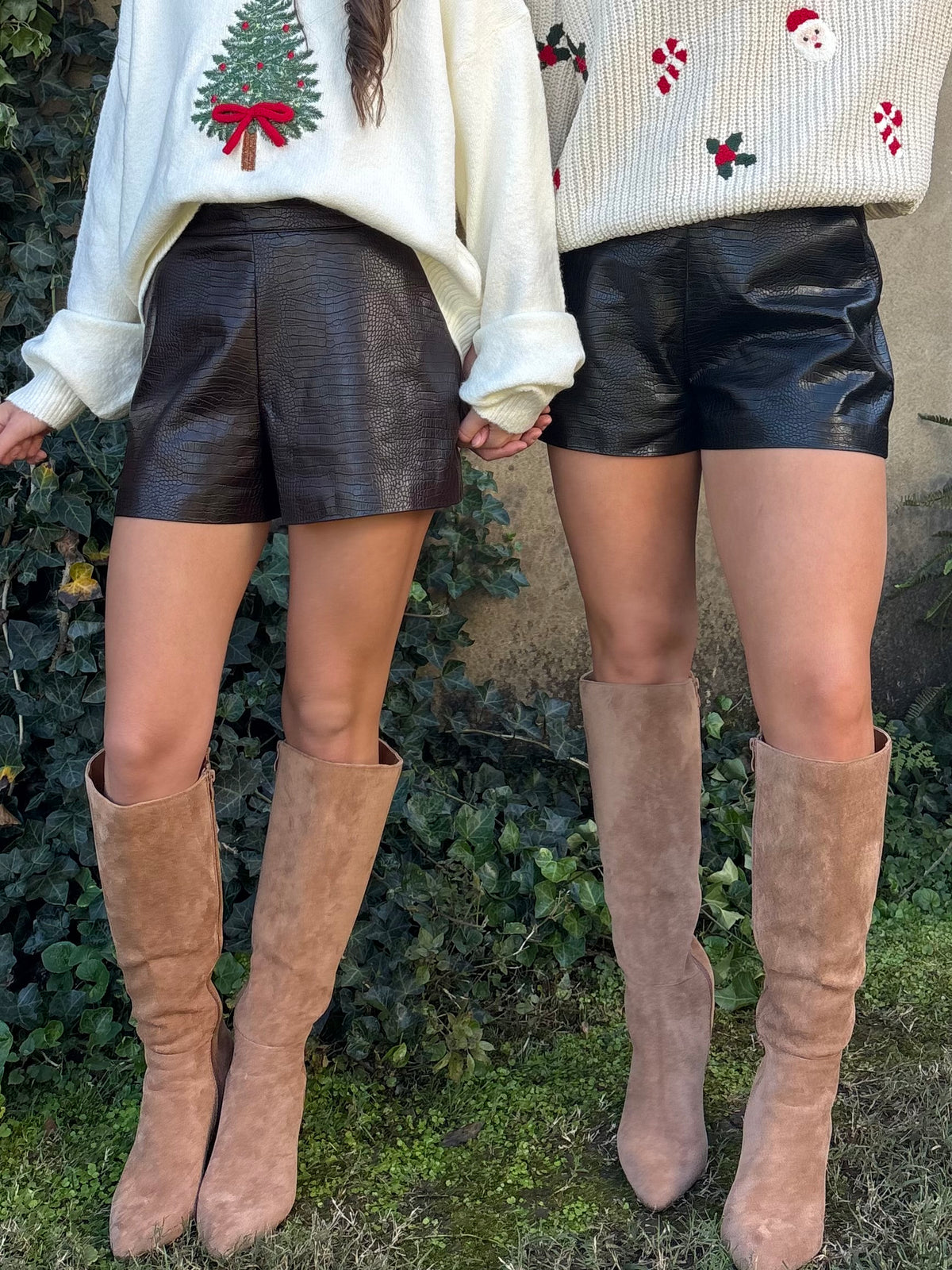 Lennon Leather Shorts