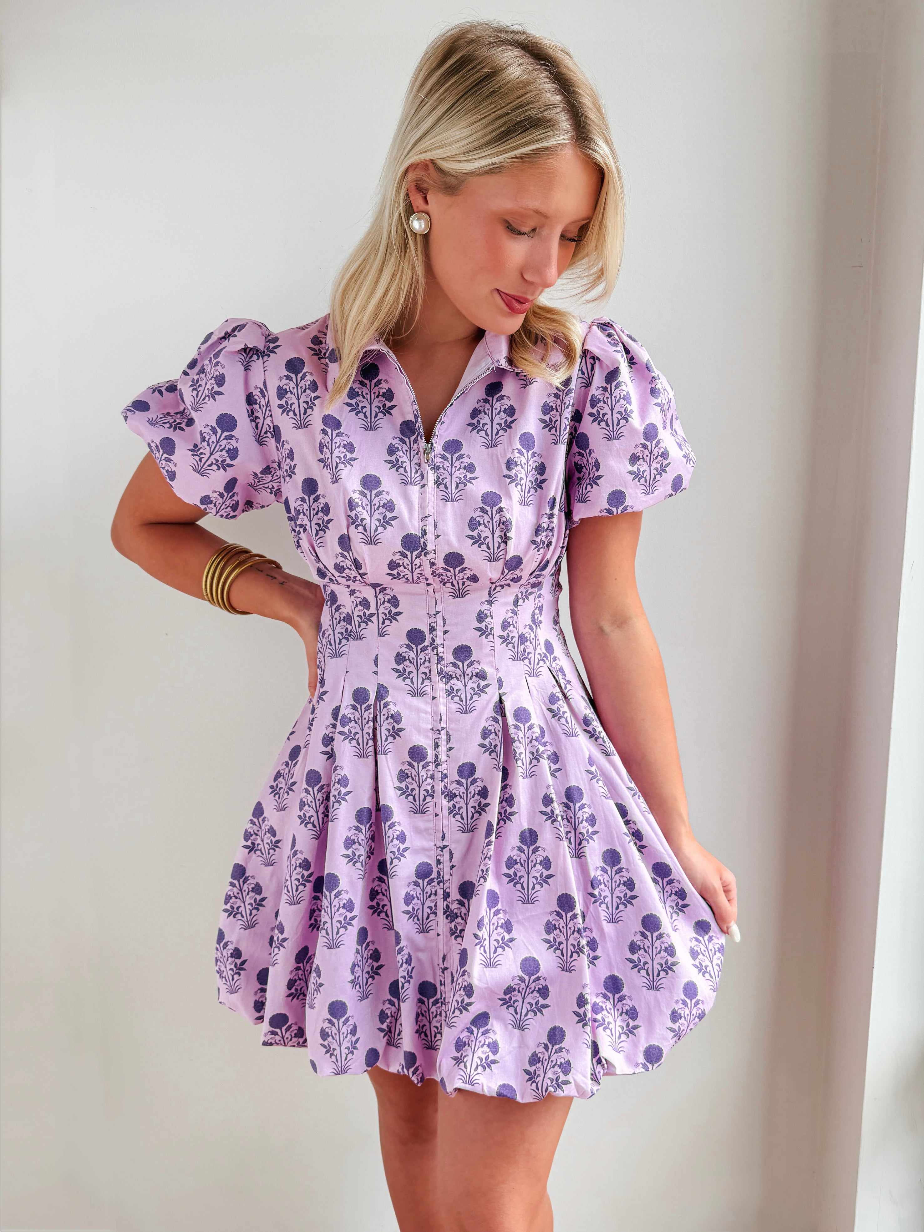 Violet Grace Mini Dress