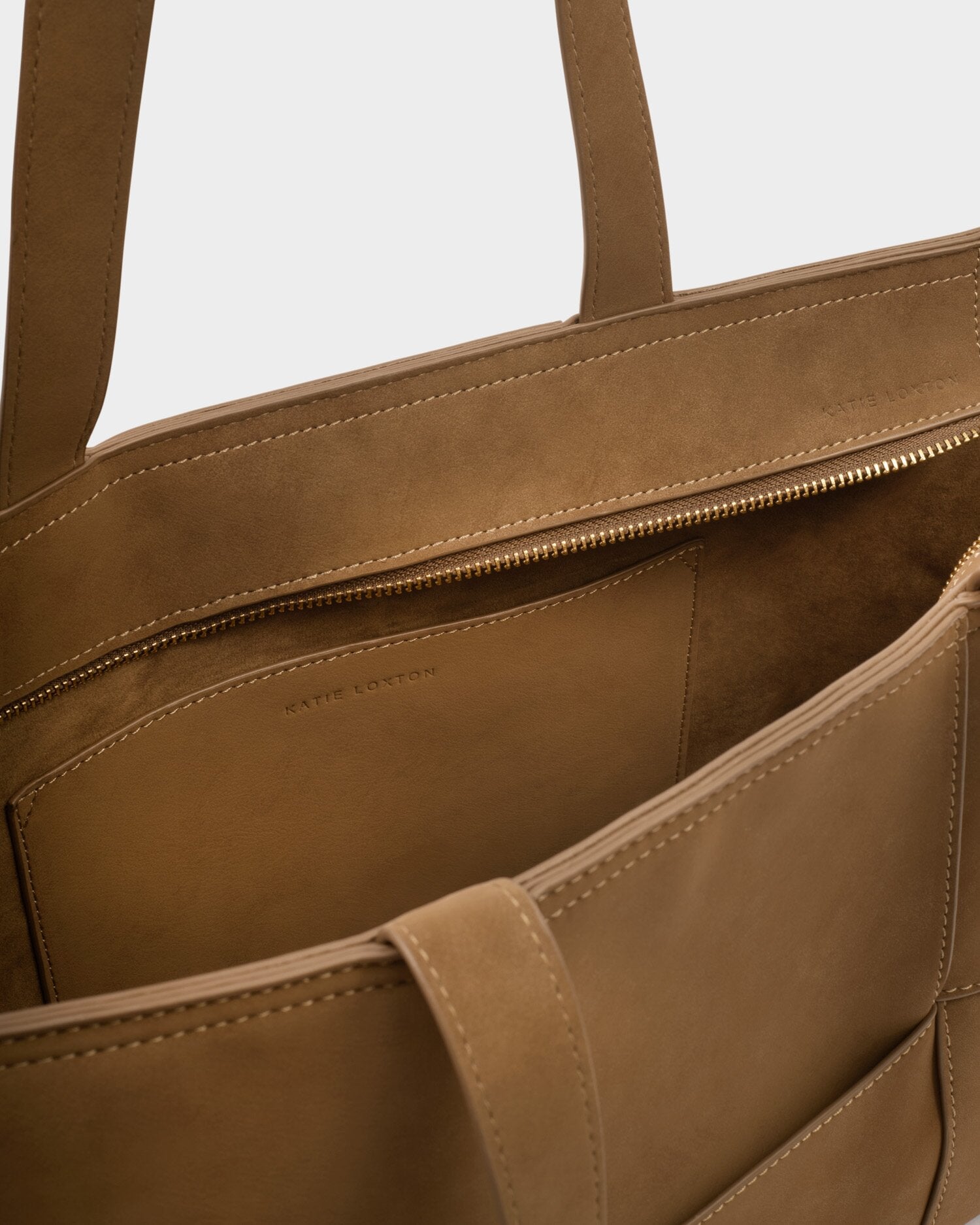 Katie Loxton Taya Woven Suede Tote Bag