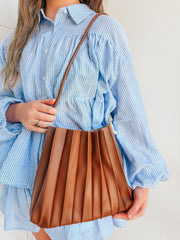 Coco Bean Pleated Bag