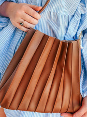Coco Bean Pleated Bag