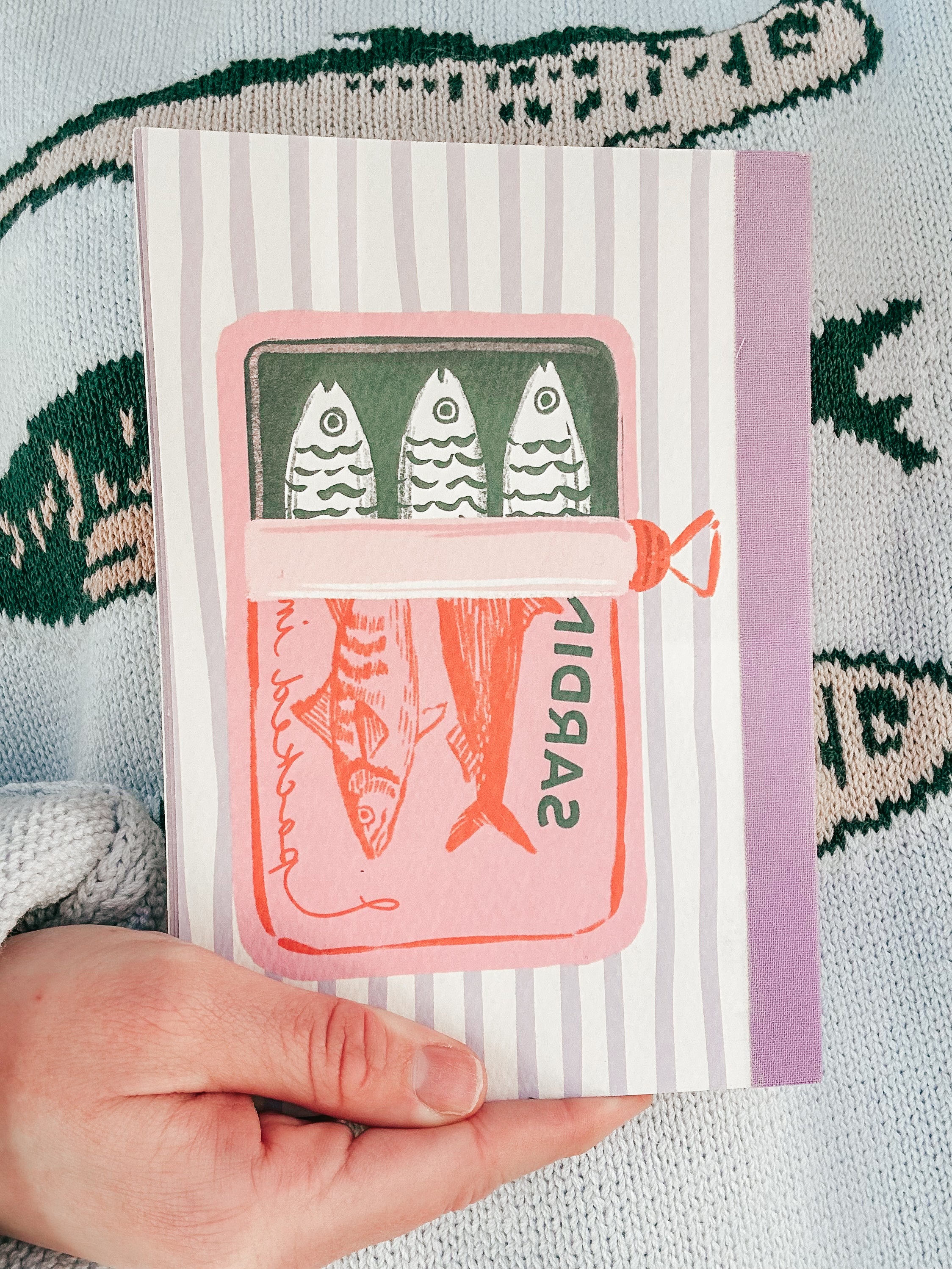 Sardine Artisian Notebook