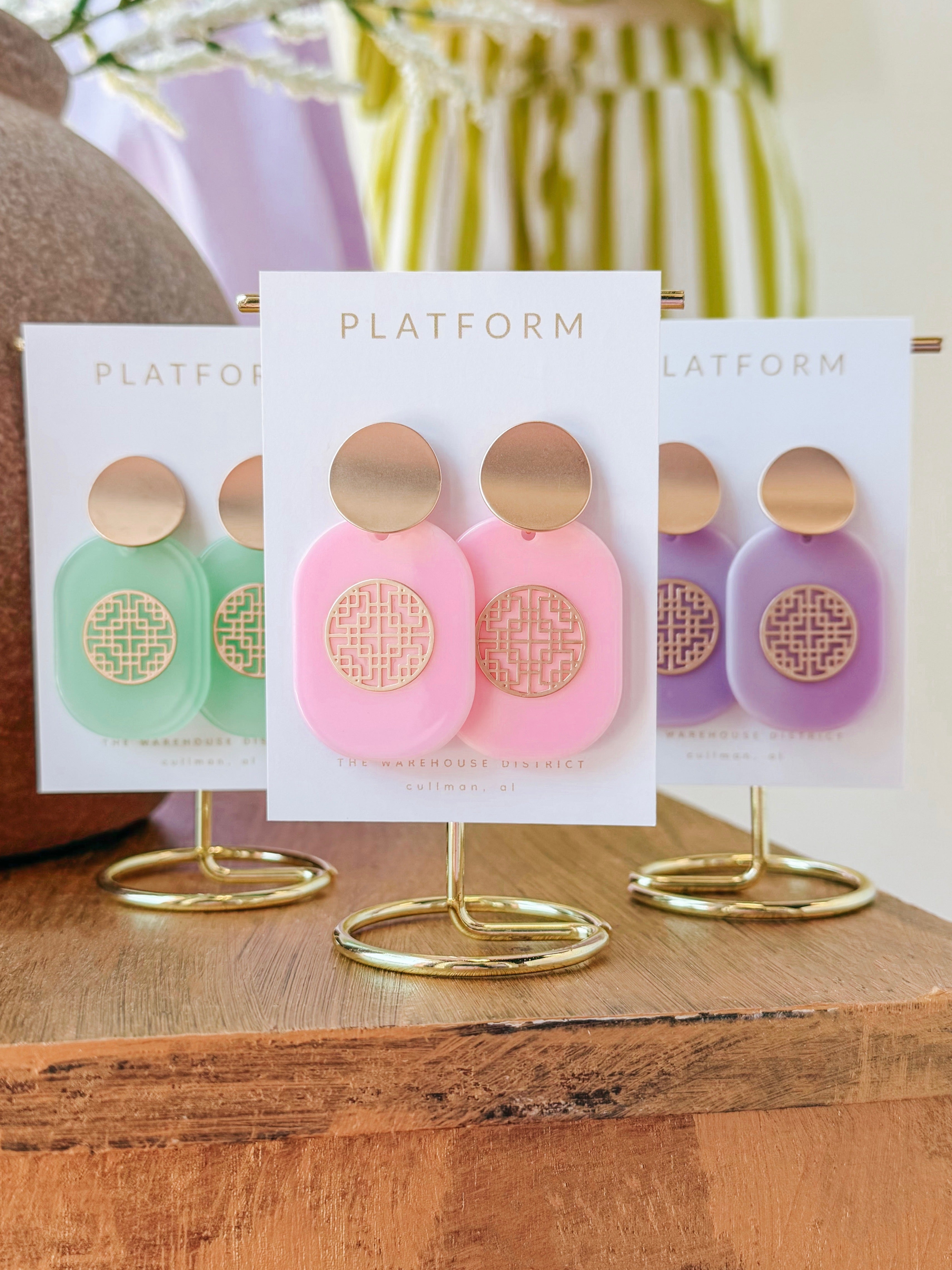 Golden Bloom Earrings