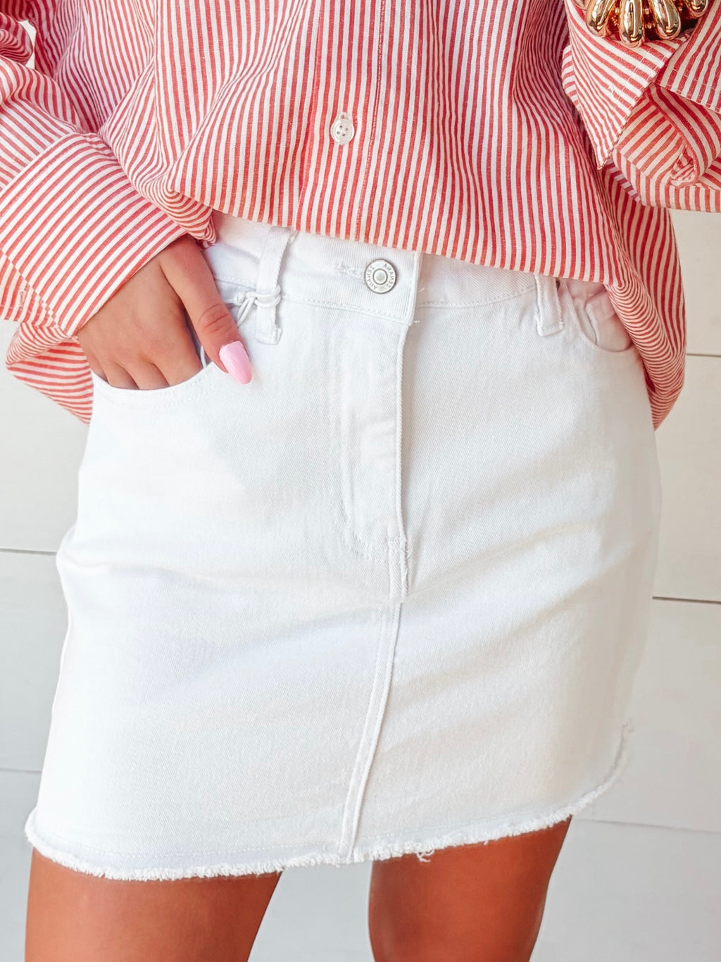 The Alex Denim Skirt