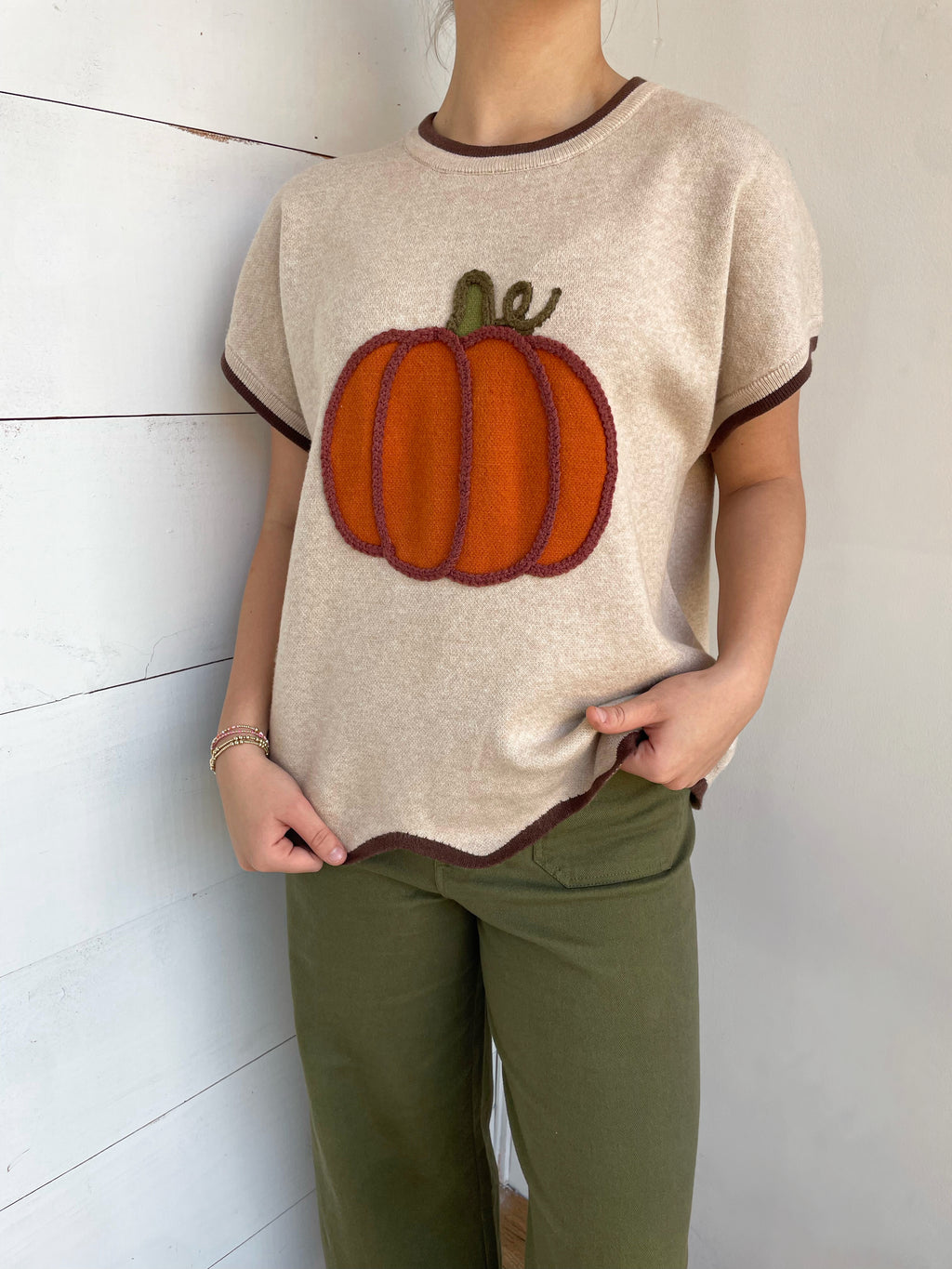 Pumpkin Patch Sweater Top