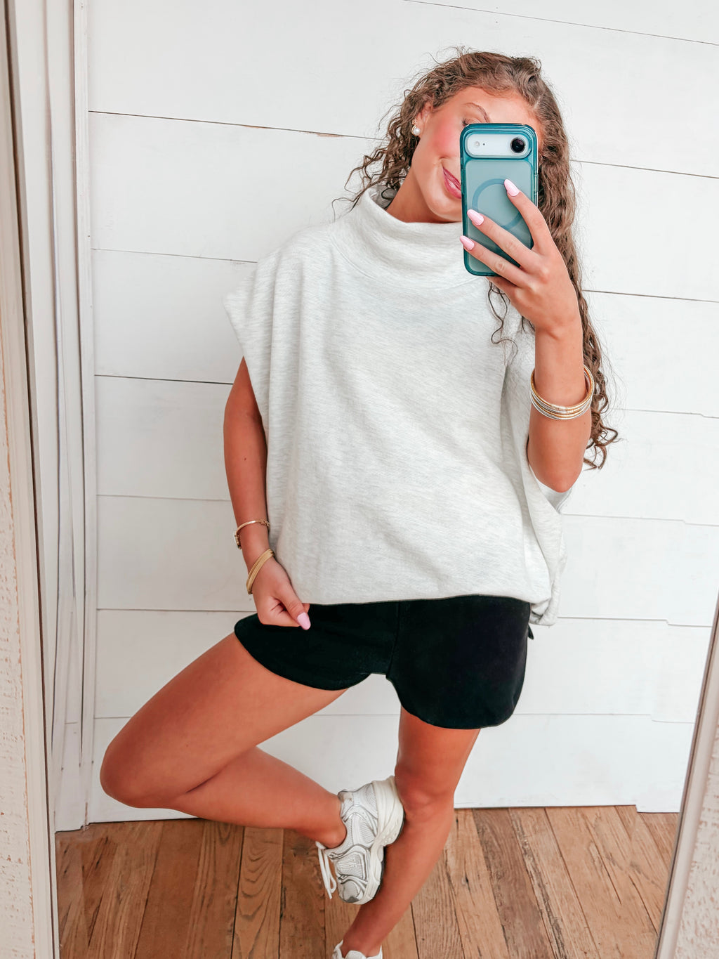 The Essential Oversized Mockneck