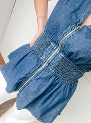The Dainty Denim Top