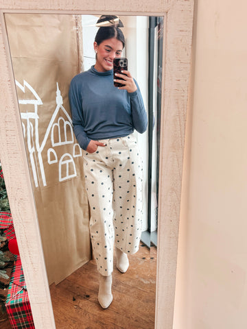 Back To Friends Barrel Jeans