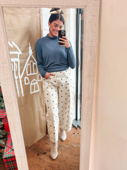 Back To Friends Barrel Jeans