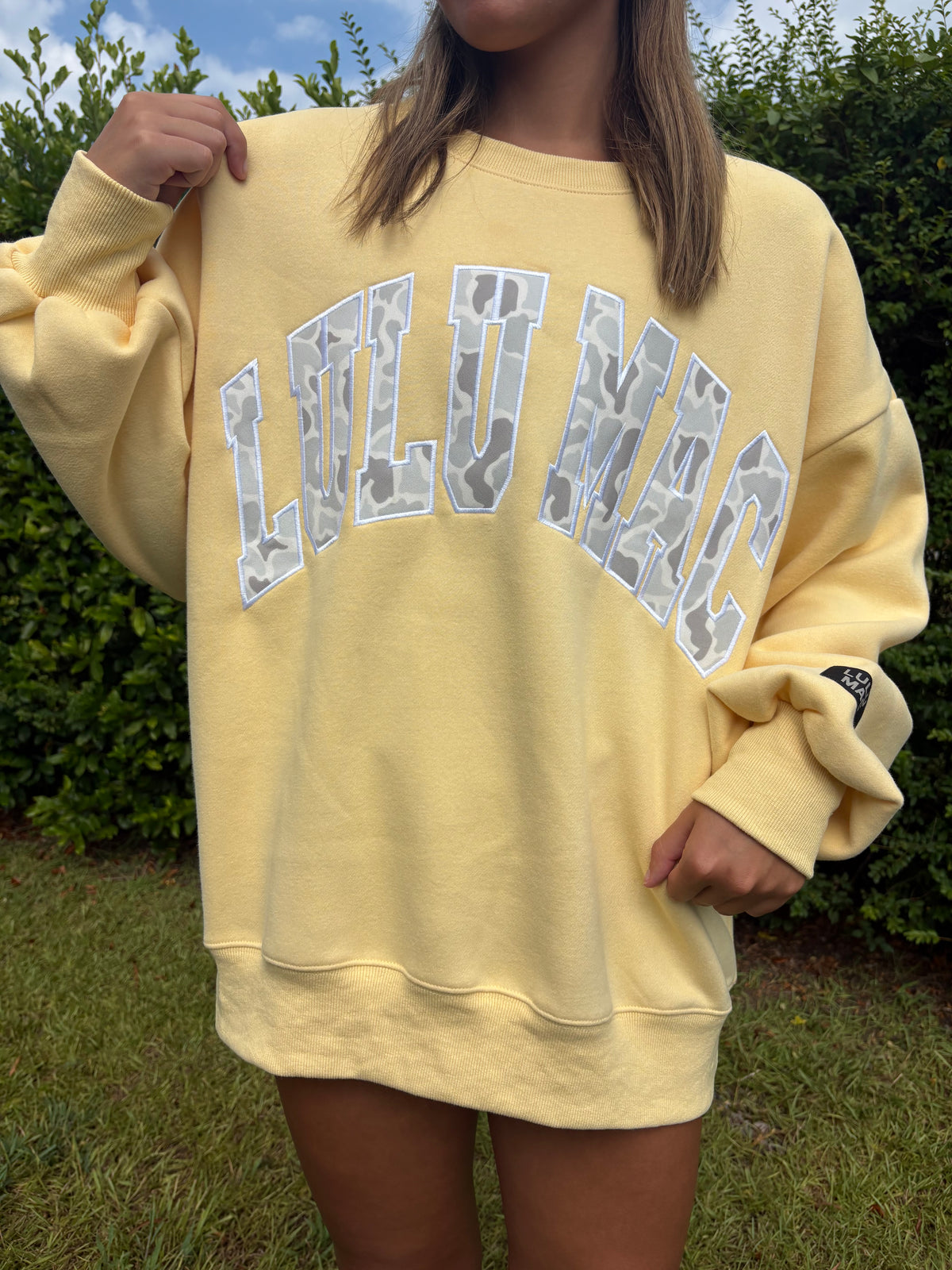 Lulu Mac Camo Sweatshirt