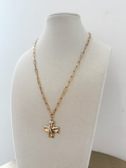 Mini Cross Chain Necklace