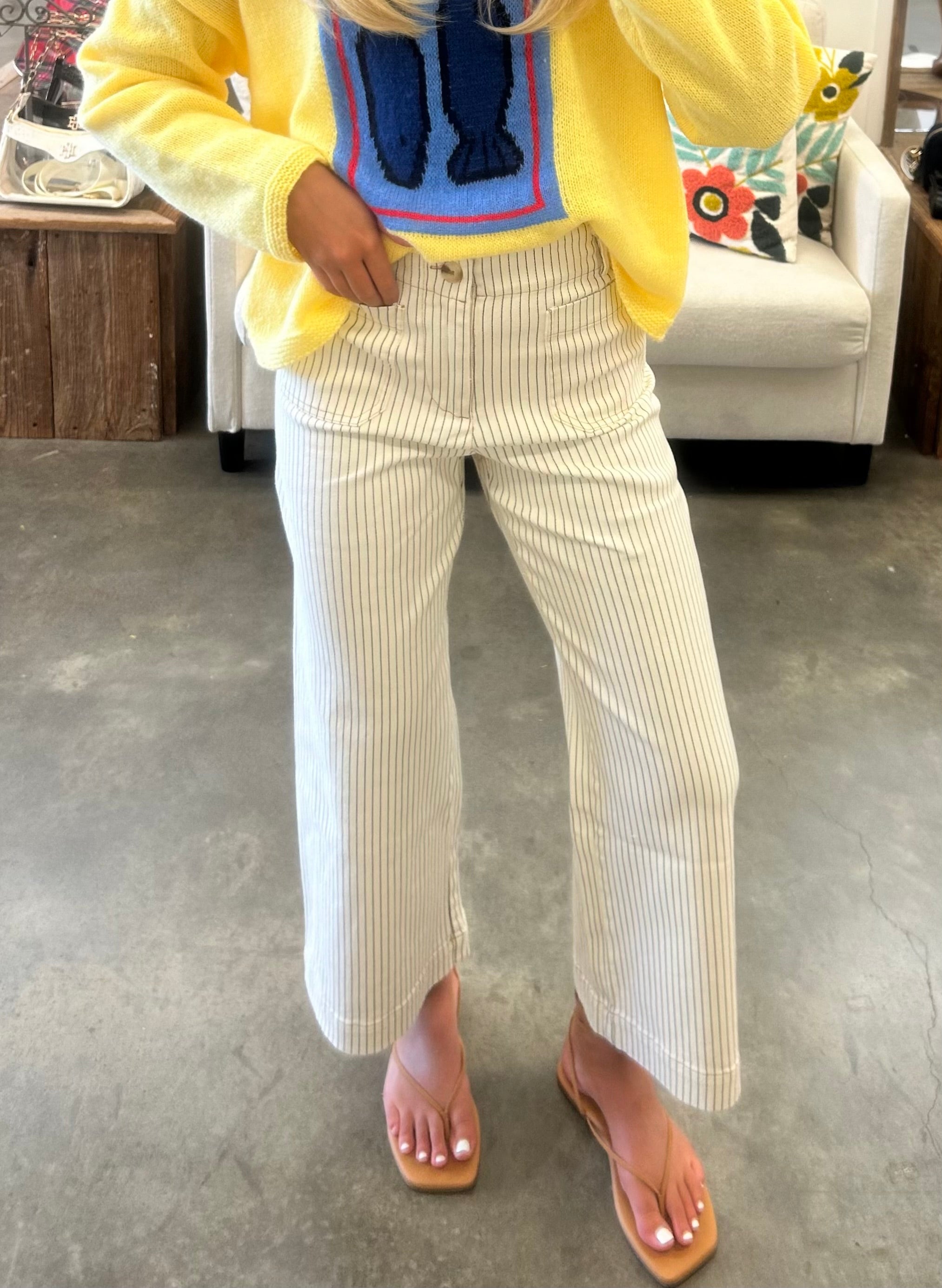 Striped Willow Pants