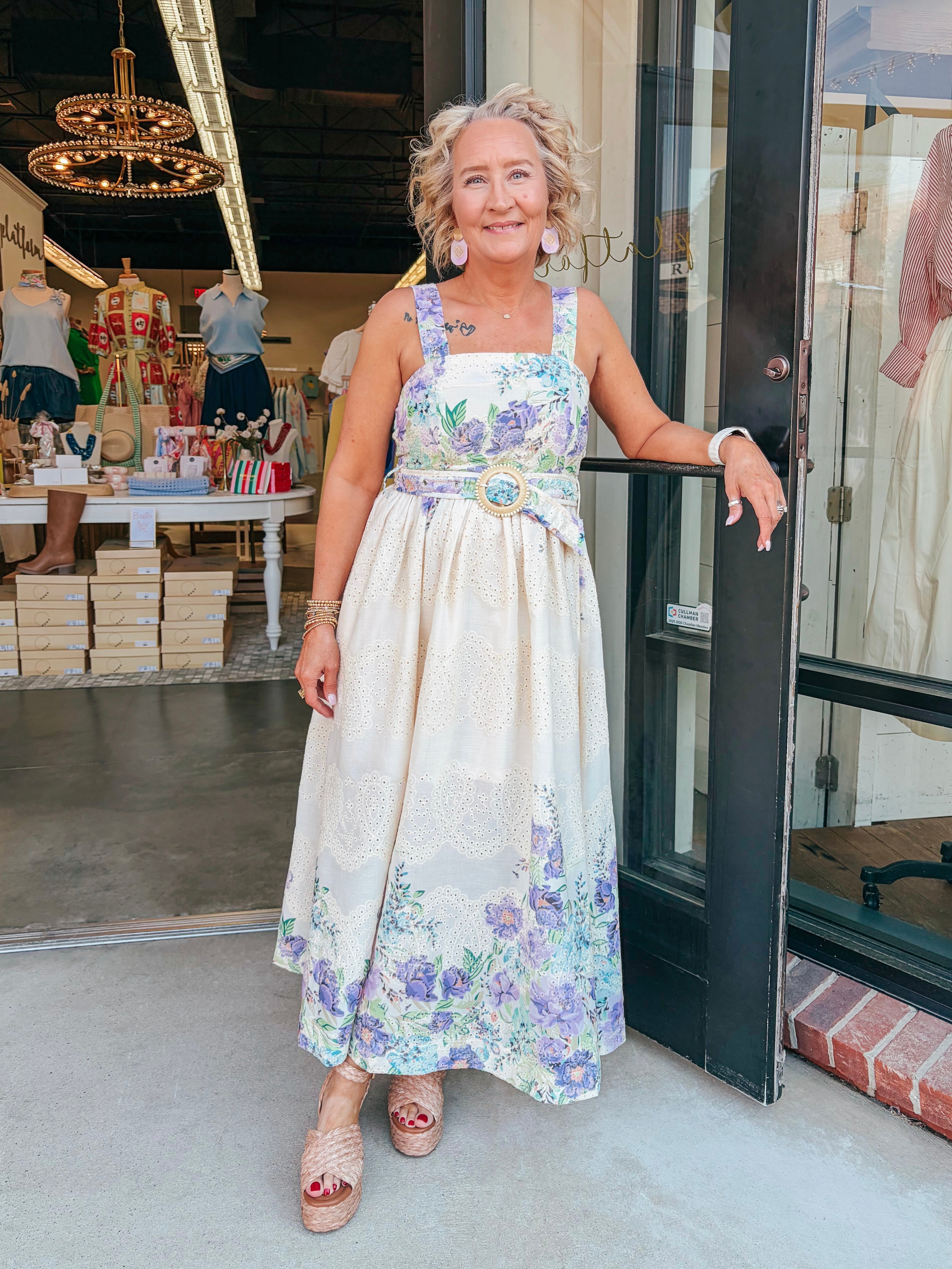 Lavender Meadow Dress