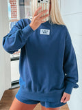 NAVY LuLu Mac MockNeck Set